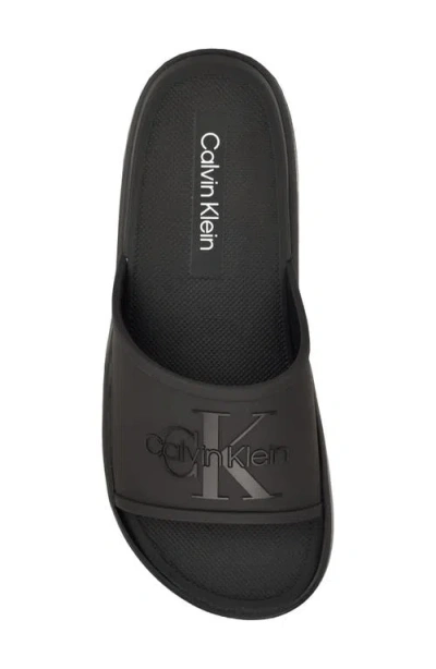 Calvin Klein Meloy Slide Sandal In Black