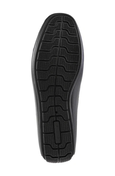 Calvin Klein Felty Moc Toe Driving Loafer In Black
