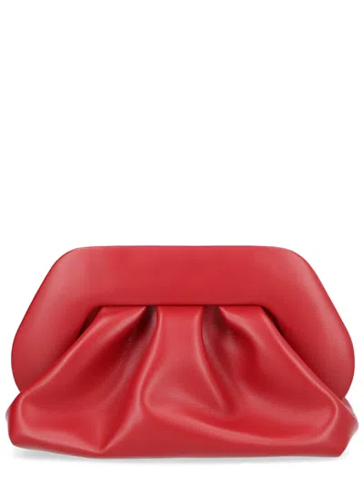 Themoirè Medium Bios Bag In Red