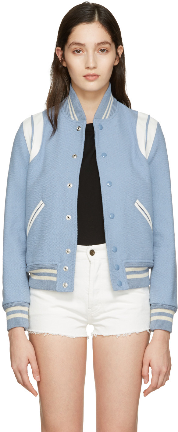 baby blue teddy jacket