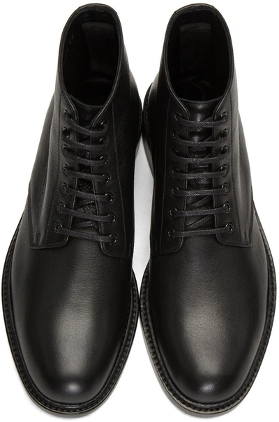 Shop Saint Laurent Black Lolita Boots