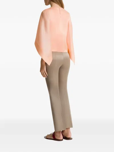 Alberta Ferretti Layered Blouse In Multi
