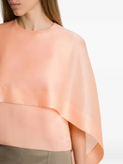 Alberta Ferretti Layered Blouse In Multi