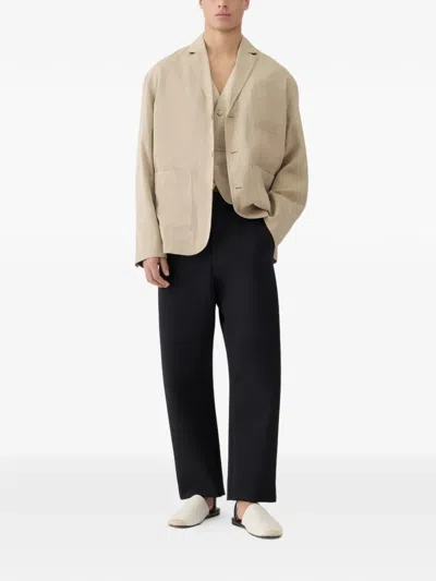 Jacquemus Pastro Blazer In Neutral