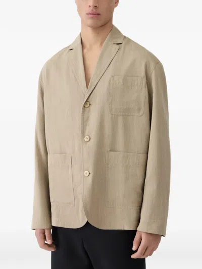Jacquemus Pastro Blazer In Neutral