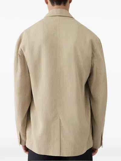 Jacquemus Pastro Blazer In Neutral
