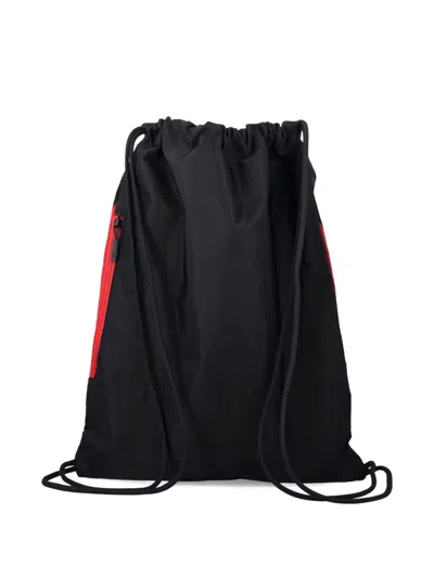 Nike Logo-embroidered Backpack In Black