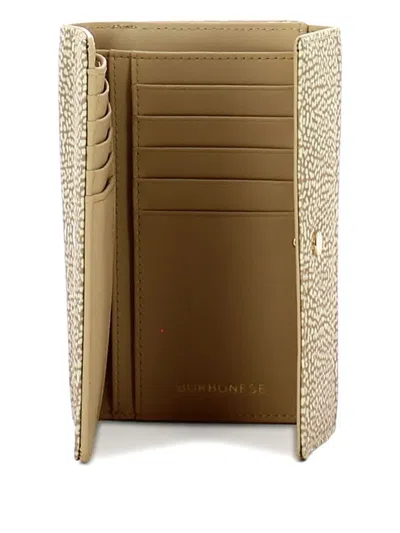 Borbonese Classic Wallet In Neutral