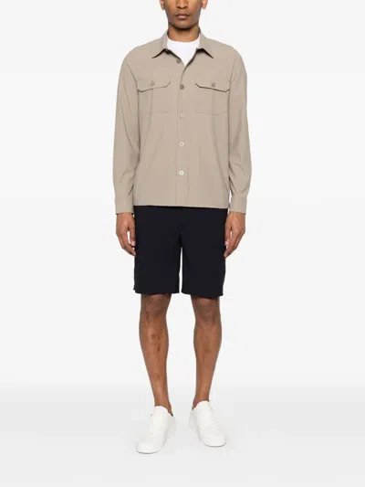 Distretto 12 Active Drawstring Bermuda Shorts In Blue