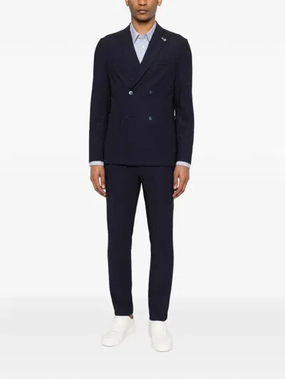 Distretto 12 D.b. Active Pocket Jacket In Blue