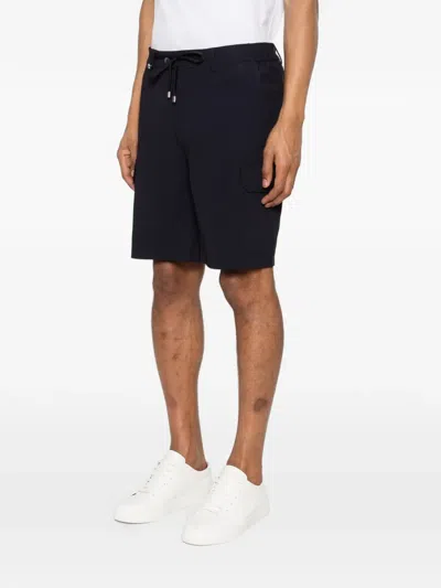 Distretto 12 Active Drawstring Bermuda Shorts In Blue