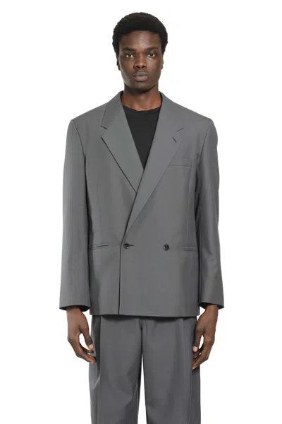 Lemaire Double-breasted Tailored Blazer In Multi
