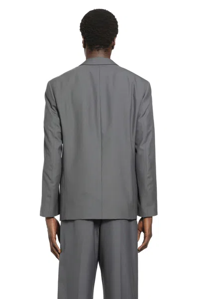 Lemaire Double-breasted Tailored Blazer In Multi