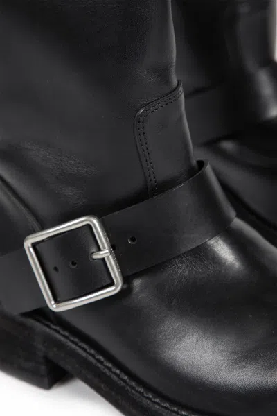 Ann Demeulemeester Sarith Engineer Biker Boots In Black