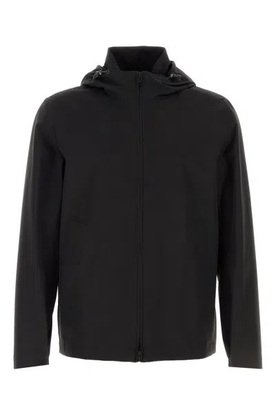 Woolrich Black Polyester Jacket In Black