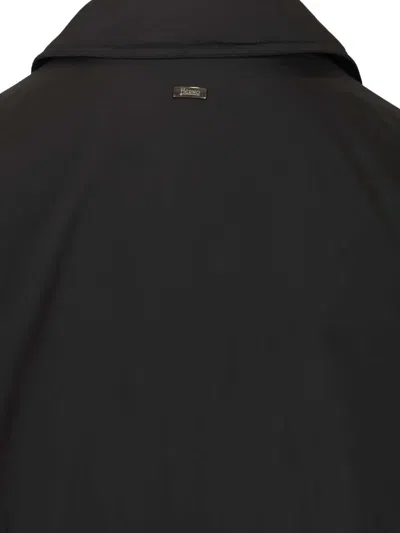 Herno Buttoned Pocket Jacket In Black