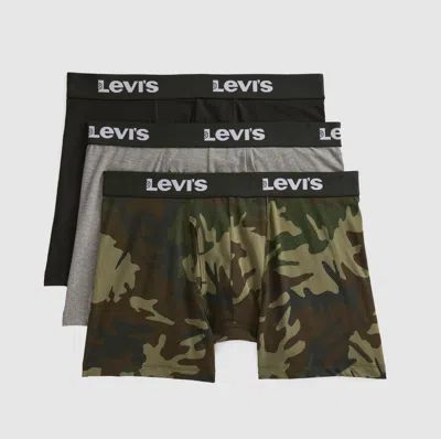 Levi's Camo Boxer Brief (3-pack) In Multi