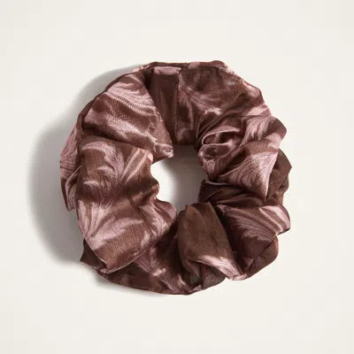 La Doublej Scrunchie Set In Orange