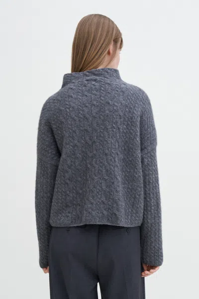 Filippa K Mika Braid Sweater In Gray