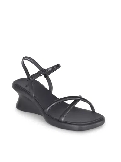 Camper Louise Wedge Sandal In Black