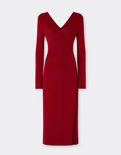 Ferrari Midi Dress In Stretch Jersey
