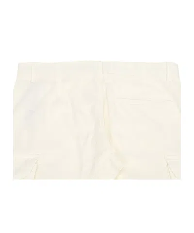 C.p. Company Belt Loop Cargo Pants In White