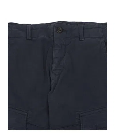 C.p. Company Belt Loop Cargo Pants In Blue