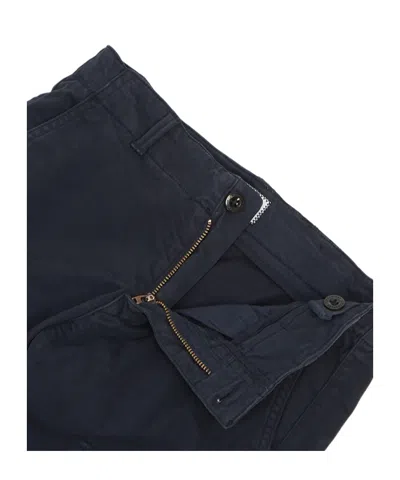 C.p. Company Belt Loop Cargo Pants In Blue