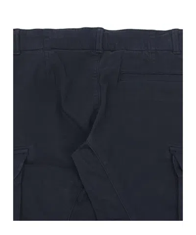 C.p. Company Belt Loop Cargo Pants In Blue