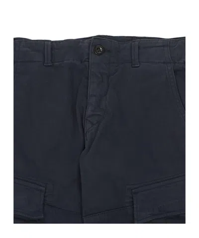 C.p. Company Belt Loop Cargo Pants In Blue