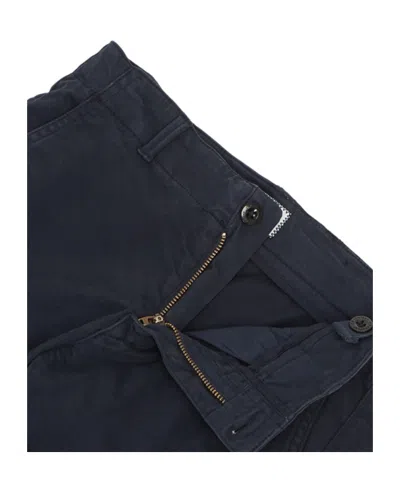 C.p. Company Belt Loop Cargo Pants In Blue