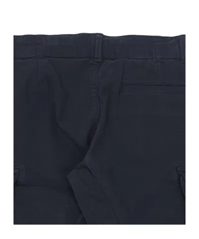 C.p. Company Belt Loop Cargo Pants In Blue