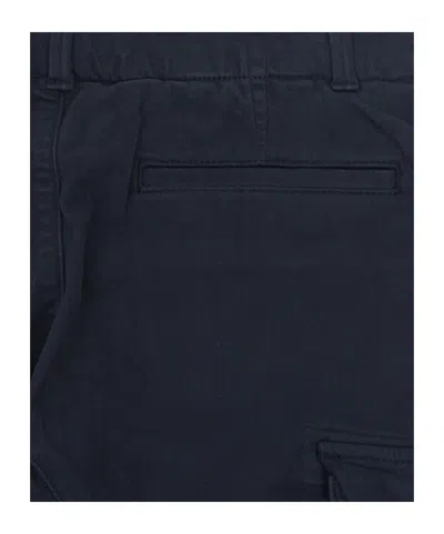 C.p. Company Belt Loop Cargo Pants In Blue
