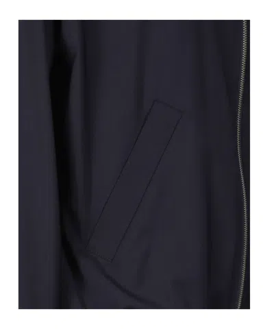 Barena Venezia Barena Zip-up Bomber Jacket In Black