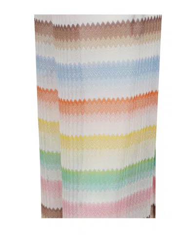 Missoni Zigzag Pattern Open Back Jumpsuit In Multi