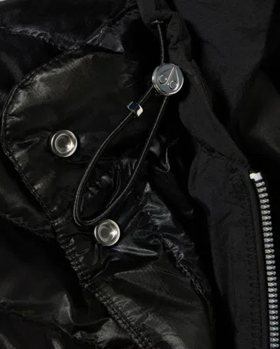 Moose Knuckles Cloud Walker Air Down Jacket In Black