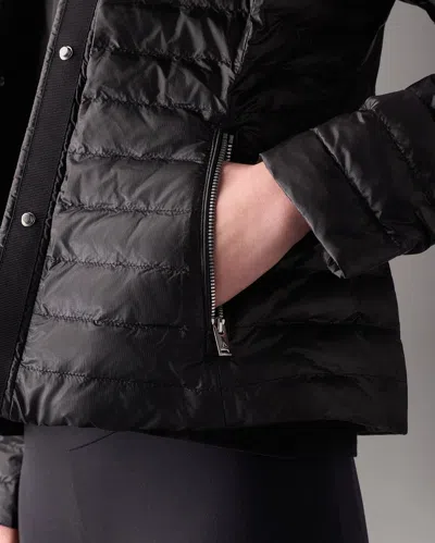 Moose Knuckles Cloud Walker Air Down Jacket In Black