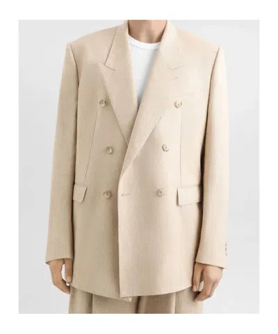 Dolce & Gabbana Man Blazer Camel Size 40 Polyester, Wool, Elastane In Brown
