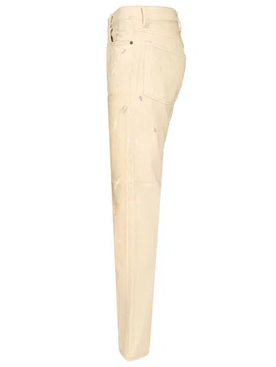 Acne Studios Regular Fit Jeans 2010m In Yellow