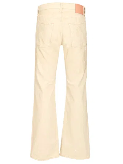Acne Studios Regular Fit Jeans 2010m In Yellow