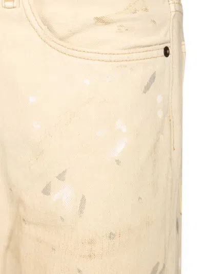 Acne Studios Regular Fit Jeans 2010m In Yellow