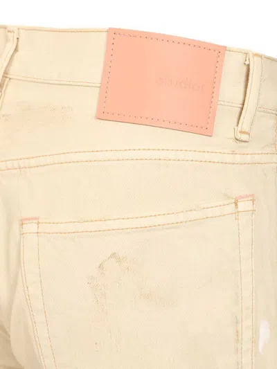 Acne Studios Regular Fit Jeans 2010m In Yellow