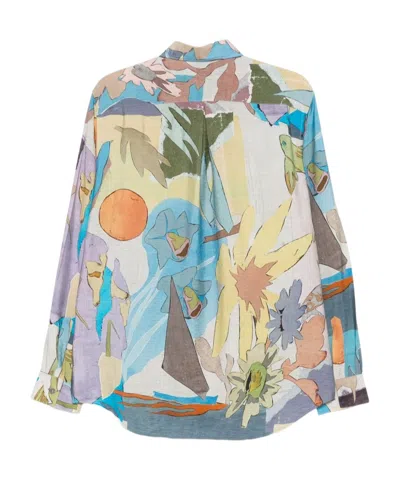Paul Smith Printed Shirt In Multi