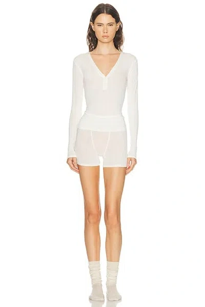 Negative Underwear Whipped Henley In Multi