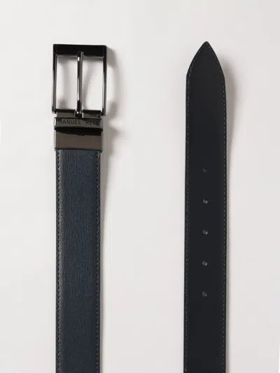 Manuel Ritz Belt Men  In Blue