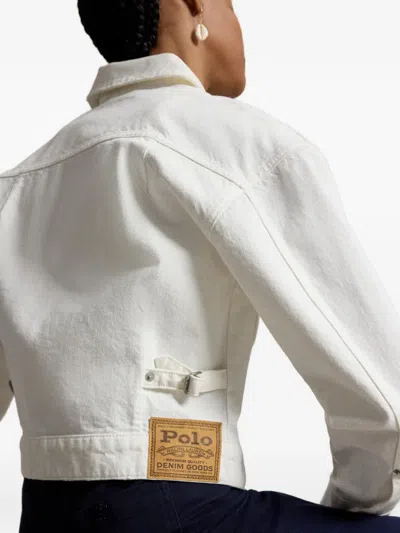 Polo Ralph Lauren Buttoned Jacket In Neutral