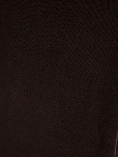 Corneliani Fine-knit T-shirt In Brown