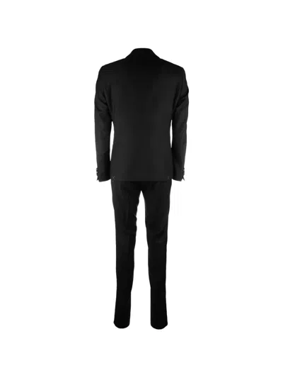 Corneliani Single-breasted Suit In Black