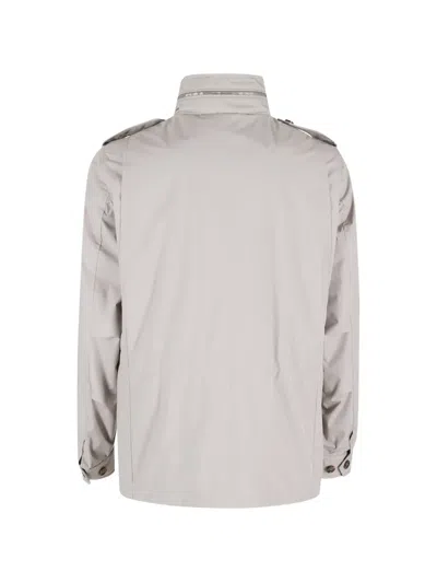 Moorer Patch Pocket Jacket In Neutral