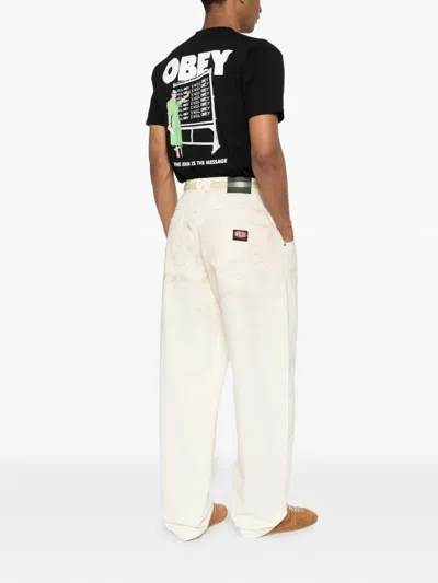 Obey Logo T-shirt In Multi